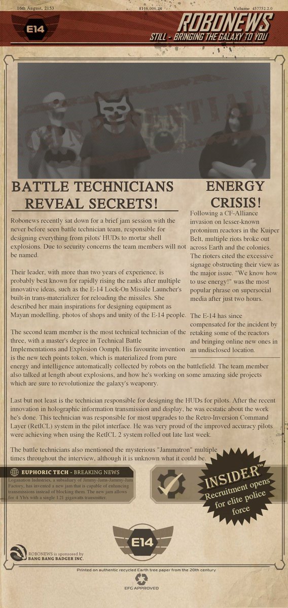 RobonewsR's tweet image. Interview with an E-14 team and an energy crisis #robocraft #robonewsrc