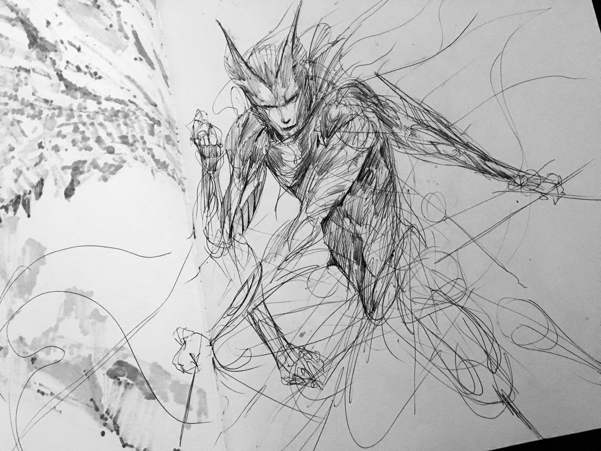 some drawing i did over the week that didn't really go anywhere #sketch #art #fun 