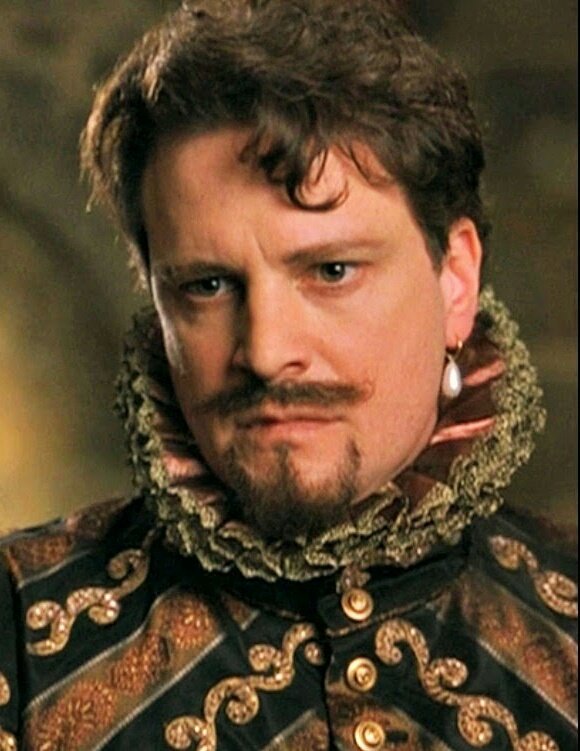 colin firth wearing earrings