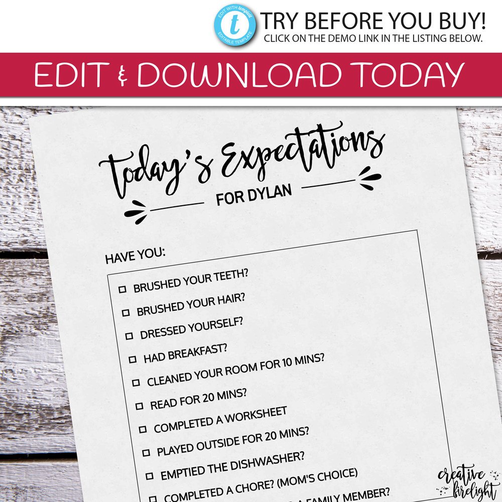 CreateFirelight's tweet image. Thanks for the kind words! ★★★★★ "Exactly what I've been looking for. Thanks so much 😊" J K. etsy.me/2MWtWdL #chorelist #chorechecklist #screentimerules