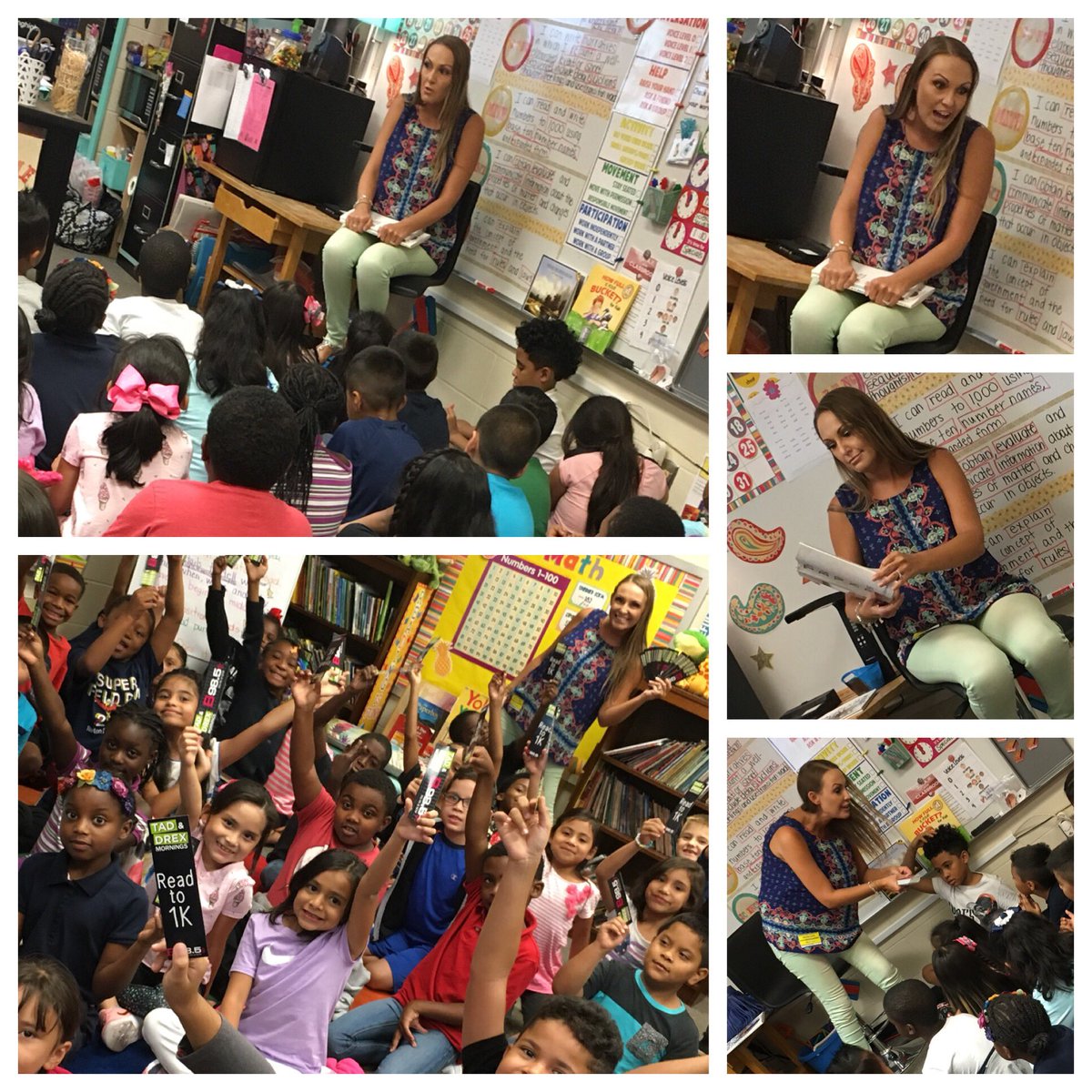 NPKEagles's tweet photo. 2nd, 3rd, and 4th grade Eagles were proud &amp; honored to help B98.5’s Kara Wilson in the race to Read to 1K! Thank you @KDubbalicious for reading to our students and encouraging them to #dreambig! #npksoaringhigh @MichelleWCurry1 https://t.co/VREtQCimG4