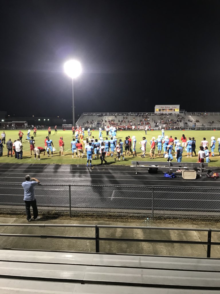 Congrats to our Football team!! They brought home a WIN!! 16-8 against Leto! Great game Lions!