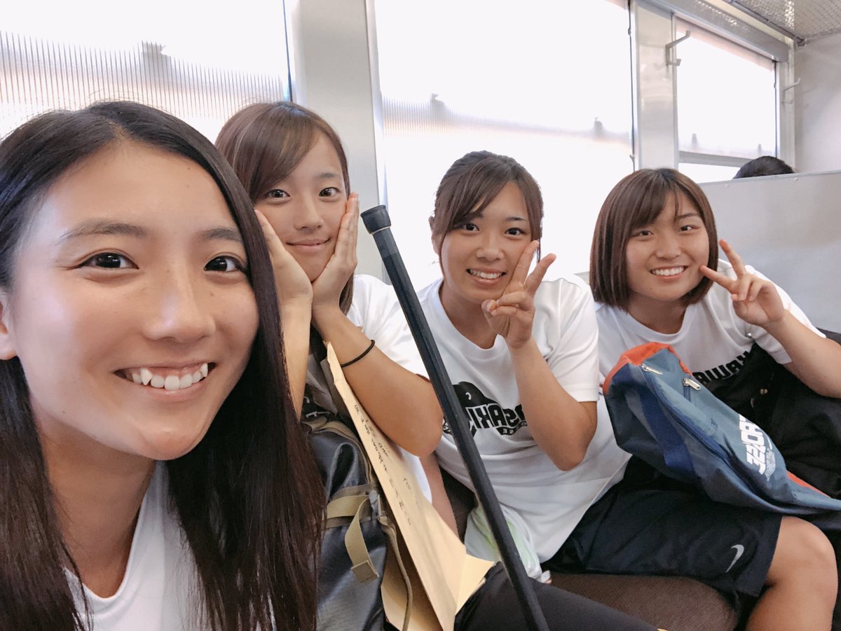 朝から少し練習をして岡山大学に
向かってます！！
16:00試合開始です！頑張ります💪🏽