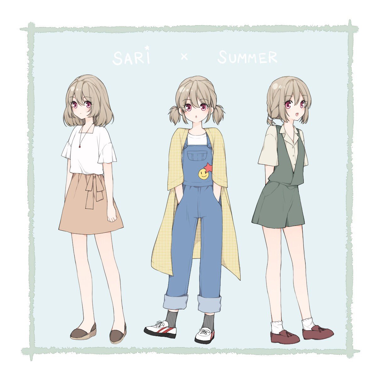 TE__Sari's tweet photo. [SARi x Summer]
(ลองวาดชุดหน้าร้อนของซาริดูค่ะ,,) https://t.co/gGqZCVlzcB