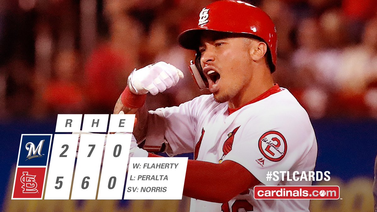 RECAP: Kolten Wong's bat and glove carry us to another victory!   🔗: atmlb.com/2MAk0JZ https://t.co/PPsNzfHgco