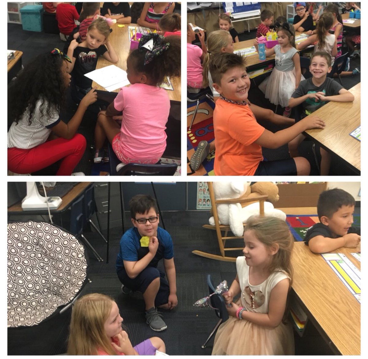 RedfieldSUSD's tweet photo. Mrs. Soble’s & Miss Buckner’s classes buddy up to promote positivity in our Redfield community! #RedfieldRocks https://t.co/xVZixtSQq5