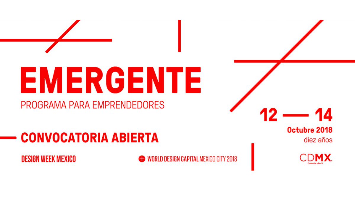 PortalVaiven's tweet photo. Si eres parte de las industrias creativas ¡tienes que participar en EMERGENTE! ✨Una iniciativa de @designweekmex e Impact Hub, en colaboración con Compromiso Social Citibanamex, para apoyar a emprendedores.
Regístrate: https://t.co/8tVx99joEW https://t.co/Ainu46MvXM
