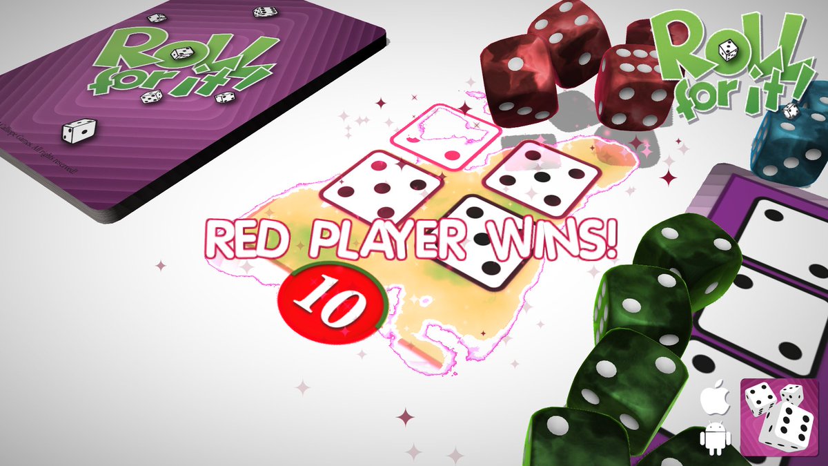 RollOffGames's tweet image. I just had a great game of #RollForIt! 🎲🏆😄