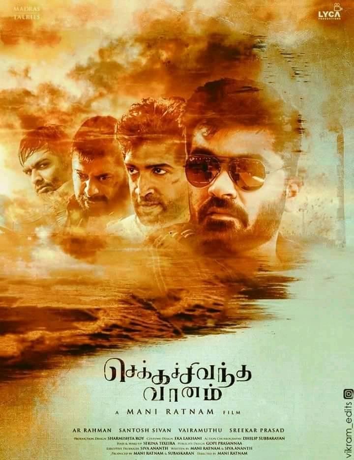 iam_veeraa's tweet image. #ChekkaChivanthaVaanam Fan made poster 

Sep  28th Release 😍😍🔥
#CCV