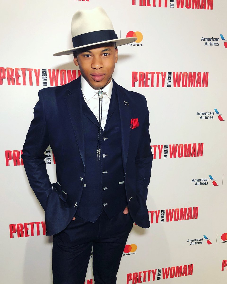 dariusawright's tweet photo. Opened my first Broadway show ✔️ @PrettyWoman #OBC https://t.co/YhMuWhHpMb