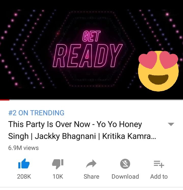 Being_kris's tweet photo. Dekho Dekho Dekho Aaya Kon 
Yo! Yo! Honey Singh 🤩🤩
#ThisPartyIsTrendingNow https://t.co/EQSyLYnQb7