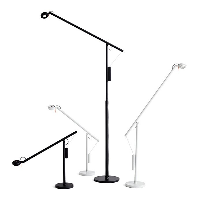 2021london's tweet photo. The Fifty-Fifty mini lamp derives its name from the #counterweight system used to create #equilibrium between the two parts. #SamWeller's lamp is striped back to it's fundamental elements, balancing a pared-back aesthetic with optimum #functionality >https://t.co/6bpyq5qRhN https://t.co/ZkrWDepZeW