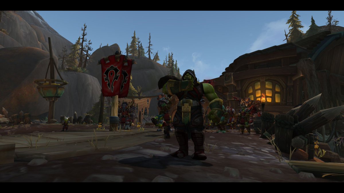 BigFatOrk's tweet photo. Hey, #Alliance - we're at your doorstep! :P #Warcraft! https://t.co/tqjHaknx8E