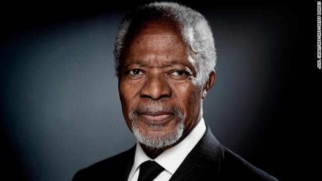 cnnbrk's tweet photo. Former UN Secretary-General and Nobel Peace Prize winner Kofi Annan has died at age 80, a UN agency confirms. https://t.co/gkTjvkm1UL https://t.co/8TgbH33Xwk