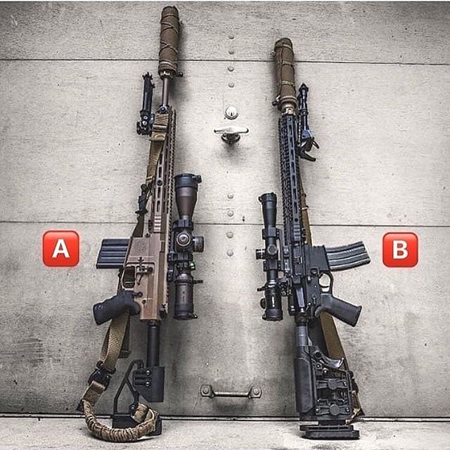 A or B?
✅Follow Me On Facebook fb.me/MilitaryLifeDa… 👌😘
✅Check Link in My BIO for Great Stuff 😀
 #weaponsdaily #firearms  #guns #shootingrange #molonlabe #shotgun #ar15 #pewpew #sickguns #igmilitia #gunsallowed #handgun #guncontrol #gunlifestyle instagram.com/p/Bl1sElGn6nm/…