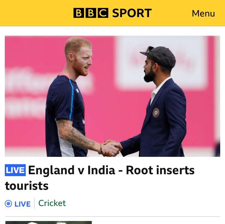 After a week with <a href="/benstokes38/">Ben Stokes</a> and <a href="/DannyCipriani87/">Danny Cipriani</a> in the dock, this is the last kind of behaviour we need from the England captain <a href="/root66/">Joe Root</a>