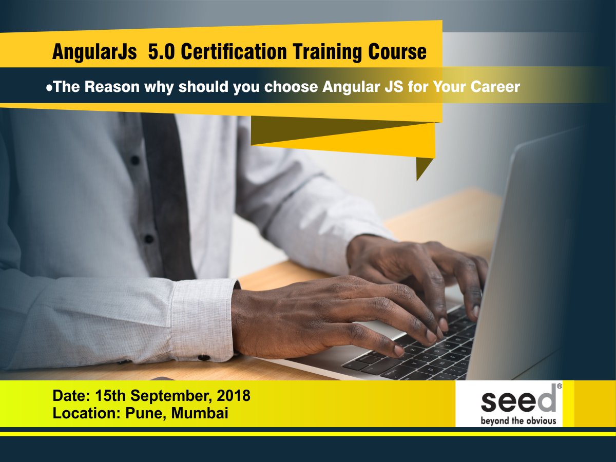 seed_workshops's tweet image. AngularJs 5.0 Certification Training Courses In Pune,Mumbai.
Apply Now: goo.gl/pXY2Rm
=> The Reason why should you choose Angular JS for your career
#angularjstutorial, #angularjs, #edureka, #whatisangularjs, #angular2tutorial, #angular2, #angularjsforbeginners,