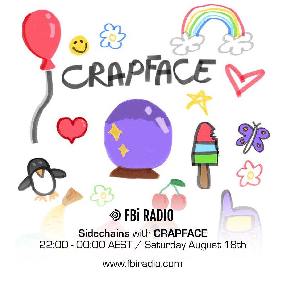 sidechainsclub's tweet photo. Tune in to @fbiradio tonight from 10pm AEST to catch a huge mix from the one and only king of the comment section @crapface666666 🤟🏻 + heaps of new music with @denzelsterling ⛓⛓⛓ https://t.co/dOxqDBbjbO
