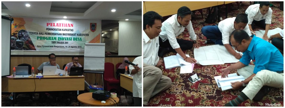 bernat_pld's tweet photo. Kegiatan Pelatihan kapasitas TAPM Kabupaten/Kota se Kalimantan Selatan 15-21 Agustus 2018 di banjarmasin
#PIDKalselOke 
#TPPIKalsel 
#TPPIKabupaten 
#TTGIndonesia 
#TTGTanbu 
@jokowi 
@EkoSandjojo 
@anwsanusi 
@taufikmadjid71 
@fachrilabalado 
@kpw3_kalsel 
@PidTanahbumbu https://t.co/skB4FX8yY5