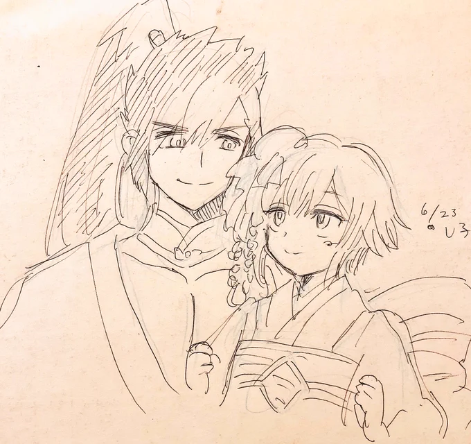 U子さんの宝絵が増えてゆく……😫💕 