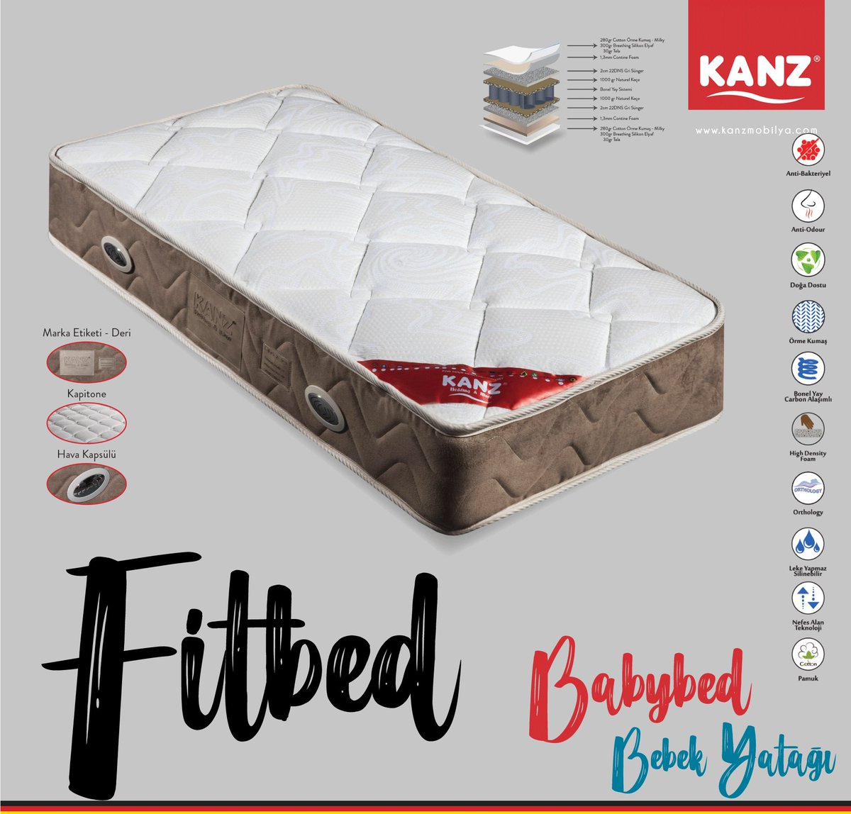 Bebeğiniz için en kaliteli ve konforlu bebek odasını ya da karyolayı seçtiniz diyelim.. Peki, ya bebek yatağı? Kaliteden ve konfordan ödün veremeyeceğiz, çok özel bir yatak sunuyoruz sizlere: Kanz Fitbed Bebek yatağı!
kanzmobilya.com
#beşik #karyola #bebekodasi #yenidogan