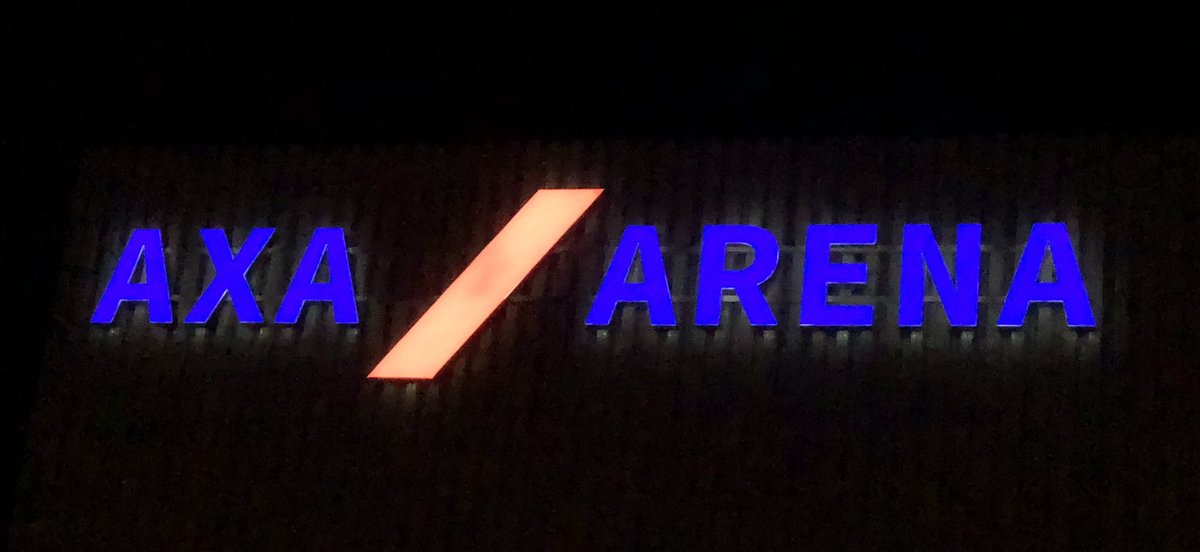 AXA Arena, Win4 Grand Opening congratulations, great engagement! #proudtobeAXA