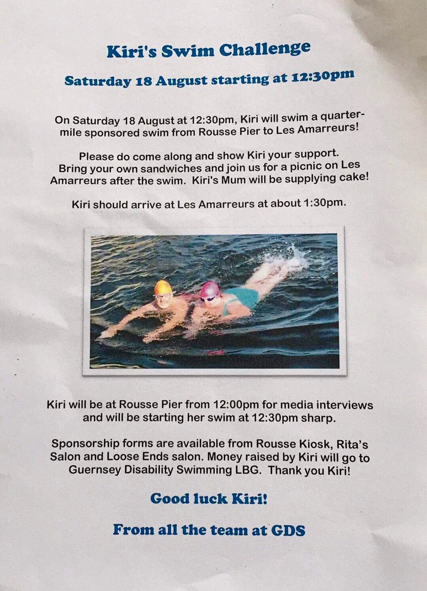 RousseKiosk's tweet photo. What you doing Lunch time today ? 
Come down and cheer this super lady on  
We will have a bucket on the counter if you have any penny’s you have 🙂 
GOOD LUCK Kiri 🏊‍♀️🏊‍♀️🏊‍♀️🏊‍♀️🏊‍♀️🏊‍♀️🏊‍♀️🏊‍♀️ https://t.co/fMJsg7dZek