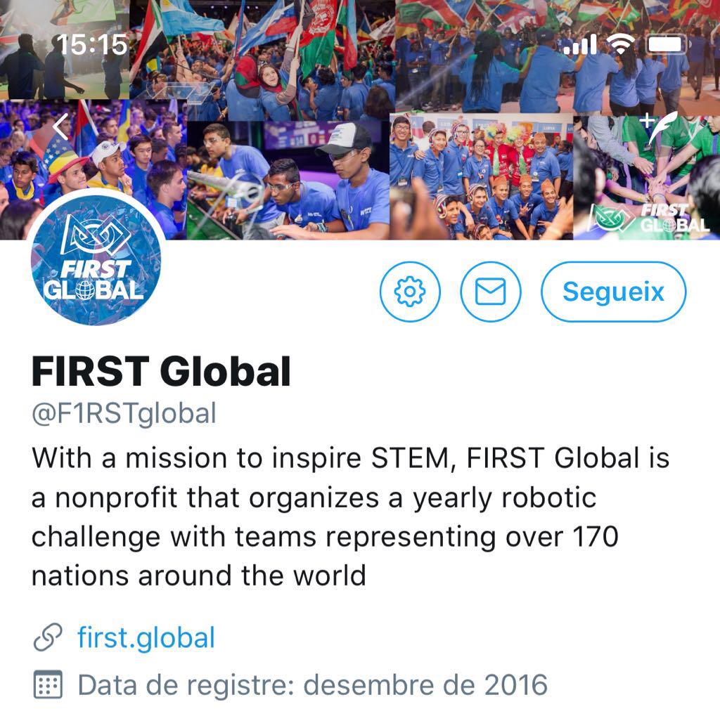 Catalunya competirà versus Espanya i altres països al Mundial de Robòtica Educativa  que es fa a Mèxic. A la inauguració l'equip català ha desfilat sota bandera europea i amb una samarreta que fusiona una senyera catalana amb una europea. elmon.cat/politica/embol…