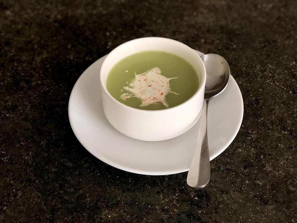 Cream of Asparagus Soup served at Time Traveller Restaurant!

#shotoniphone #soup #creamofasparagus #nutrition #healthy #purevegrestaurant #flavorsofindia #goodfoodindia #indianspices #Happiness2018 #KarnatakaHospitality #saivishram #timetravellerrestaurant