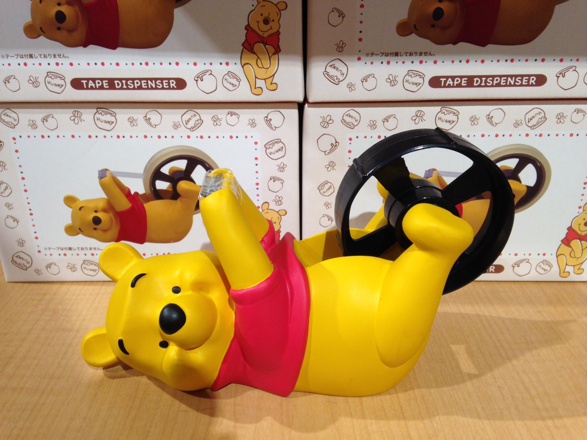 プーさん テープカッター 見にく プーさん テープカッター 見にく