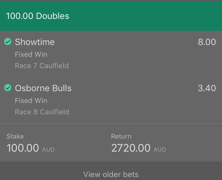 mgranig's tweet image. @GatorGately great work Gator #OzRacingForm