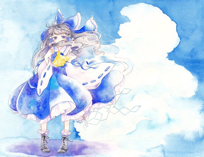 青霊夢のtwitterイラスト検索結果 古い順