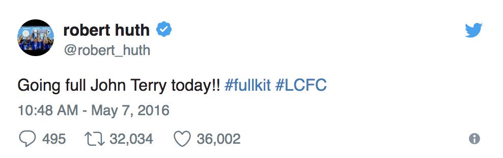 Three-time Premier League winner message legend Happy birthday, Robert Huth 