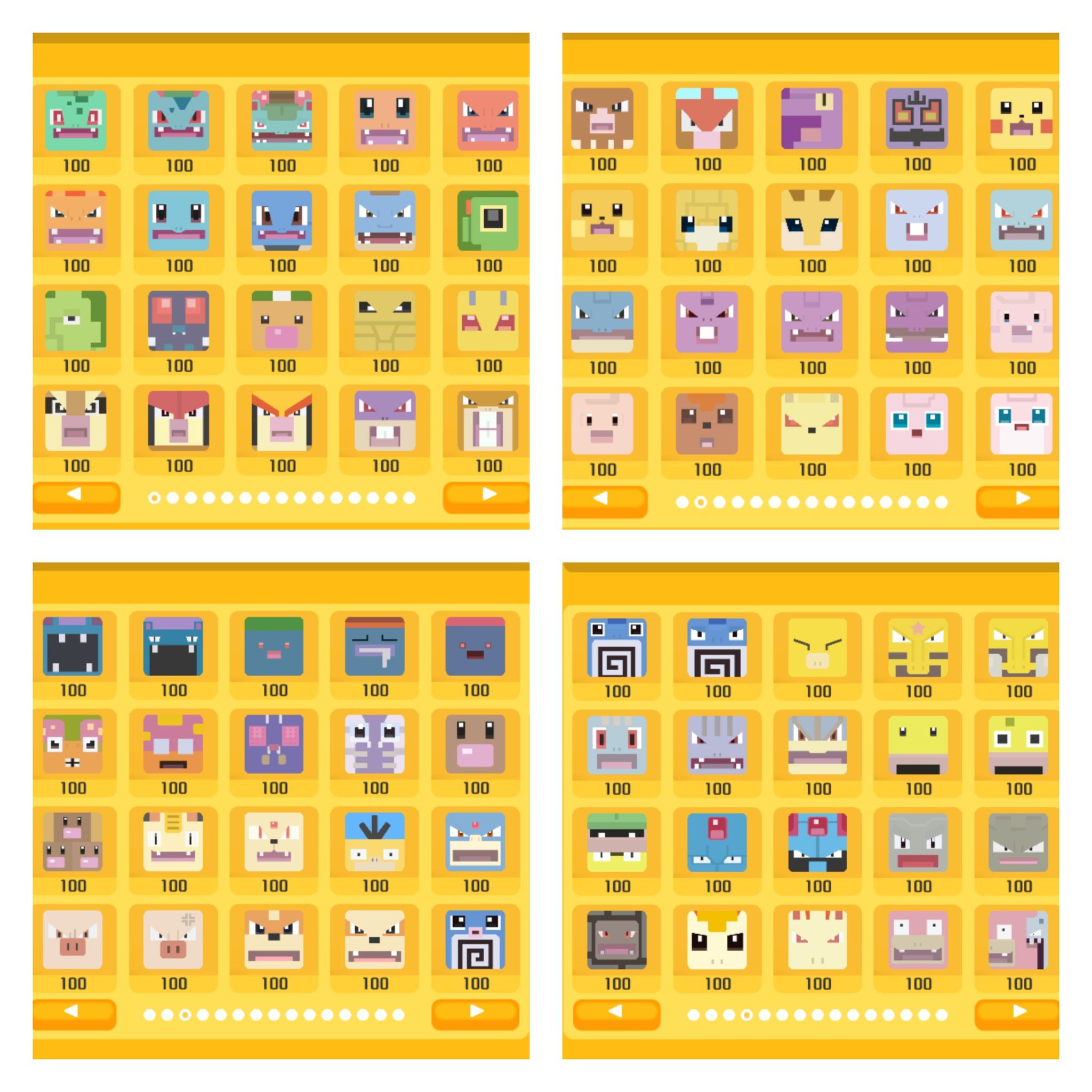 ポヨx على تويتر ポケモンクエスト 出現する151種類全てのポケモンをlv100にしてボックスに並べました ポケモンクエスト ポケクエ ポヨx على تويتر ポケモンクエスト 出現する151種類全てのポケモンをlv100にしてボックスに並べました ポケモンクエスト ポケクエ