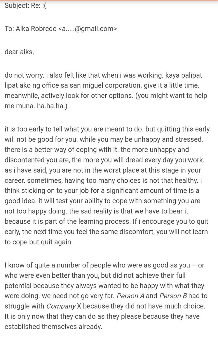 YALofficialph's tweet photo. A very inspiring email from late Sir Jesse Robredo to his daughter. What an amazing love from a Dad. 🙌🙌🙌 (c/o @rapplerdotcom) #Love #Dad #Philippines https://t.co/1esQYyp0xM