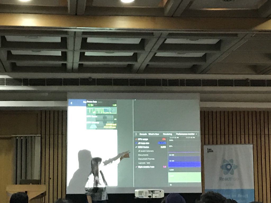 HarshitPurwar's tweet image. Superb usecase of React Canvas by @arwa18793 and how @bookmyshow improved jank issues. #ReactFoo