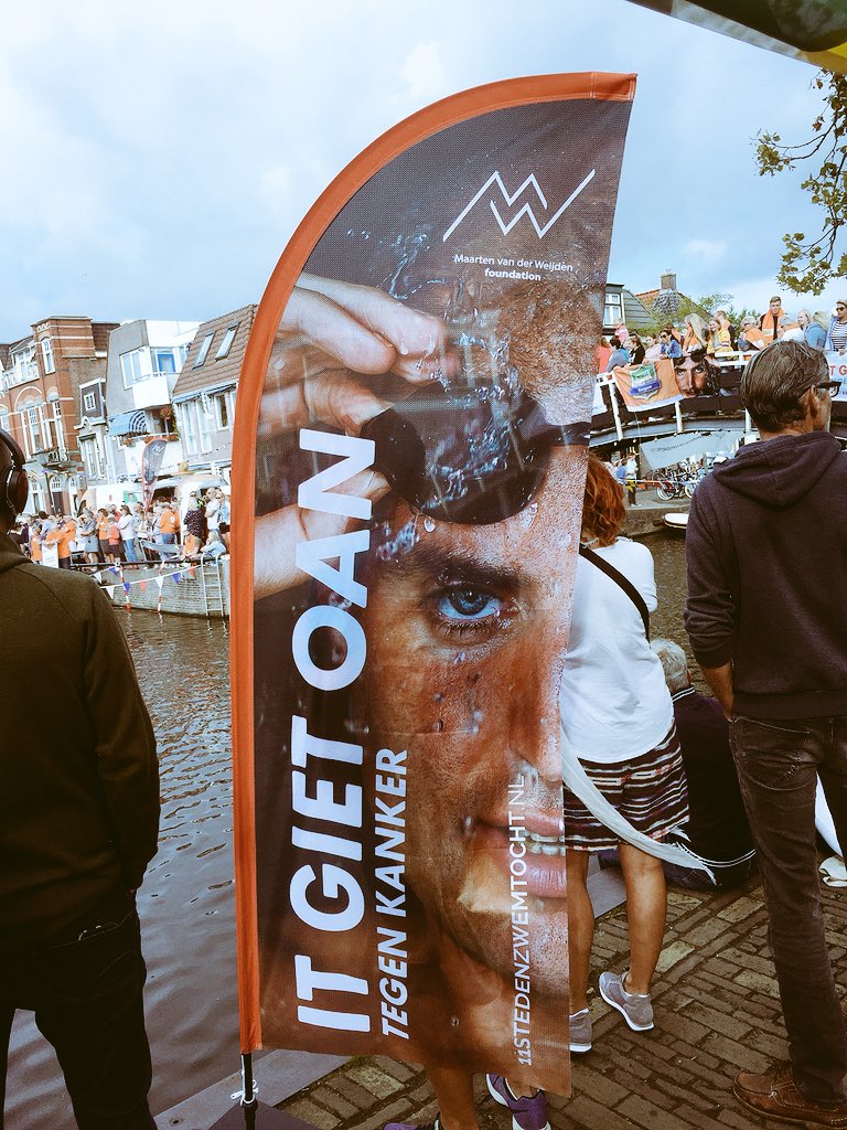 It giet oan! <a href="/mvdweijden/">Maarten vd Weijden</a> zwemmen tegen kanker zet’m op! #sneek doneer voor deze held ! 11stedenzwemtocht