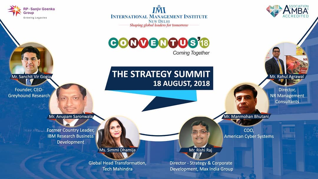 AkashSh20325649's tweet image. Another enlightening summit #EconomicsSummit with lots of knowledgeable insights comes to an end.
With this its time for the #StrategySummit of #Conventus18 to start where leaders from the top tech companies come to share their knowledge and experiences!
#Conventhon
#IMINewDelhi