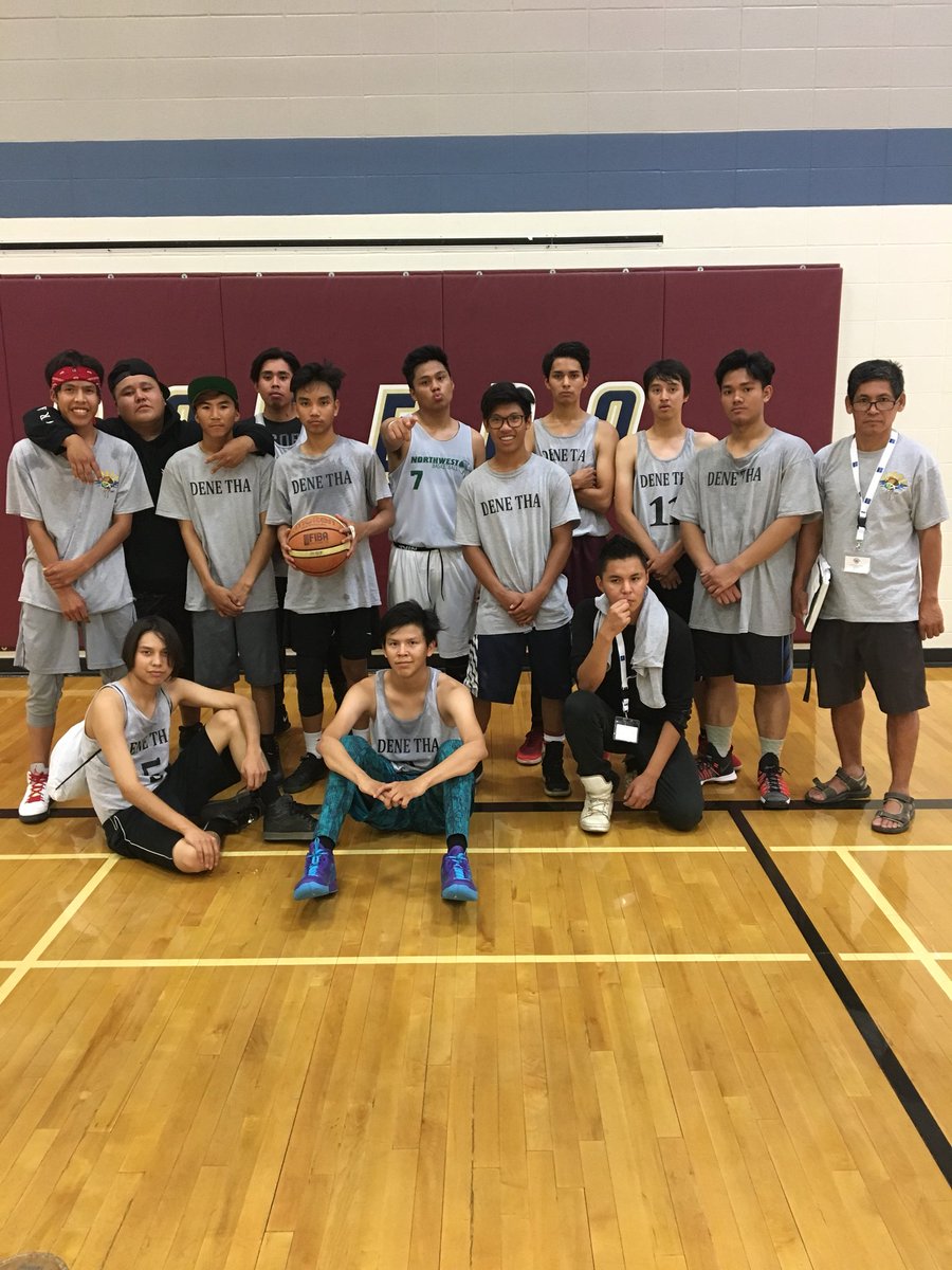 ThaRecreation's tweet photo. DTFN Intermediate Boys 4th at the Alberta Indigenous Games 2018 https://t.co/QNRVUlQLXH