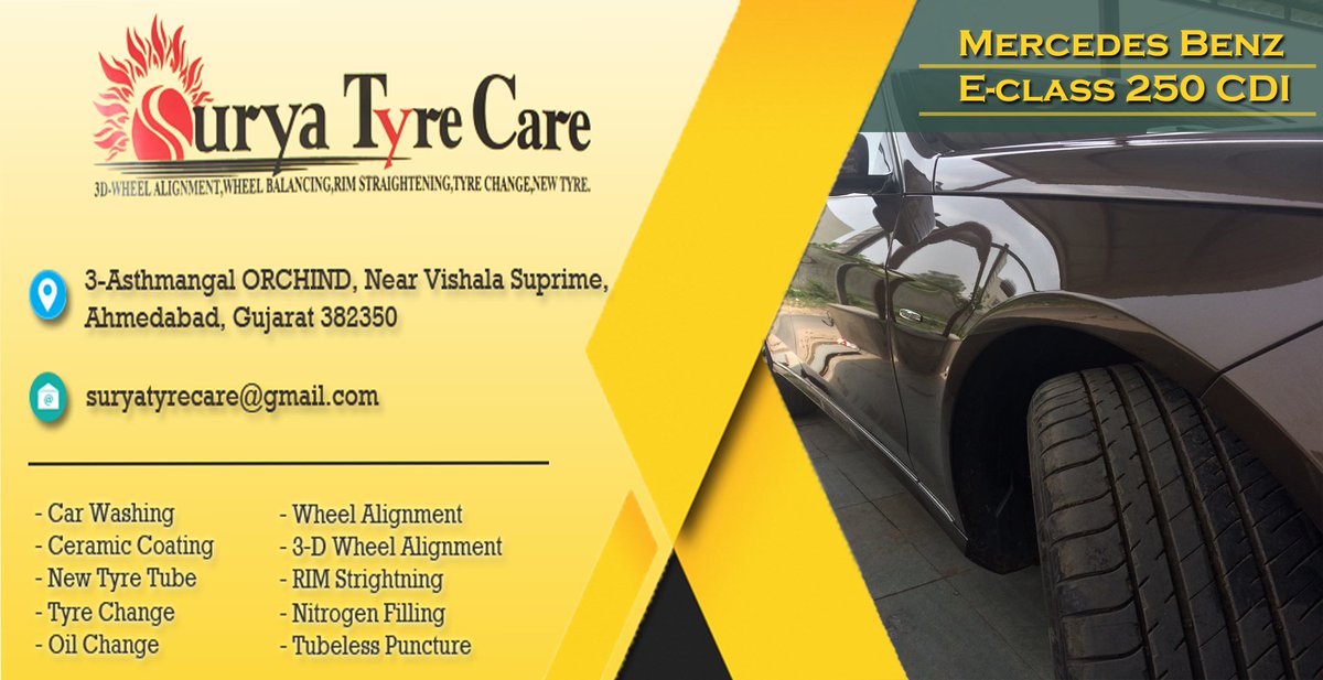 SuryaTyre's tweet photo. We Do the #Cars of Each & Every Segment
#MARCEDES #ECLASS #250CDI
#CarWashing , #CutterPolish , #Shiner , #InteriorCleaning , #TeflonCoating , #PaintProtection
#SuryaTyreCare #TyreCareServies #CarServices #CarWash #CeramicCoating #Nikol #Ahmedabad #Odhav #Gujarat https://t.co/33oVCjt0Eb