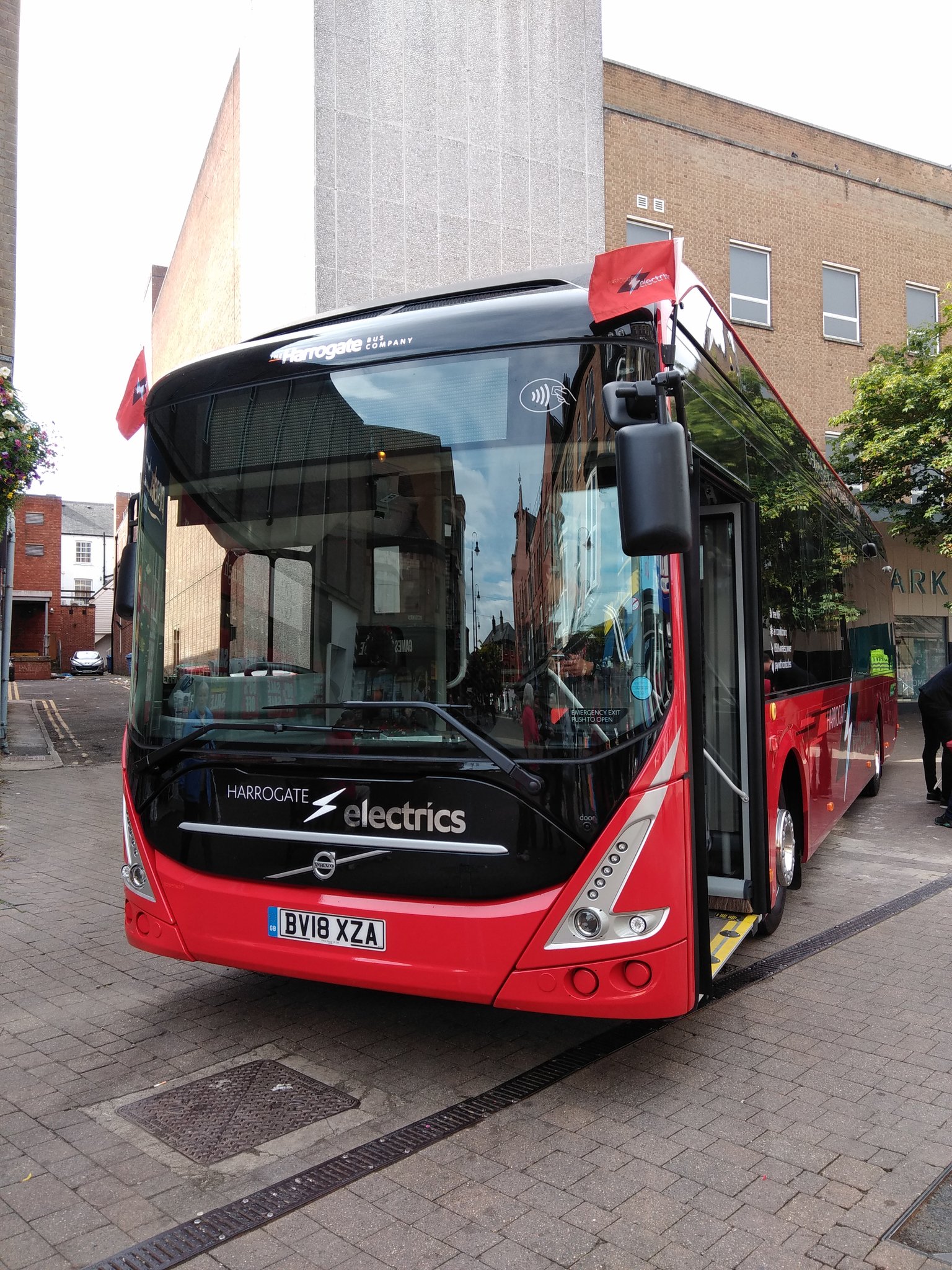 The Harrogate Bus Company on Twitter and say hi today, we're showing off our new electric The Harrogate Bus Company on Twitter and say hi today, we're showing off our new electric