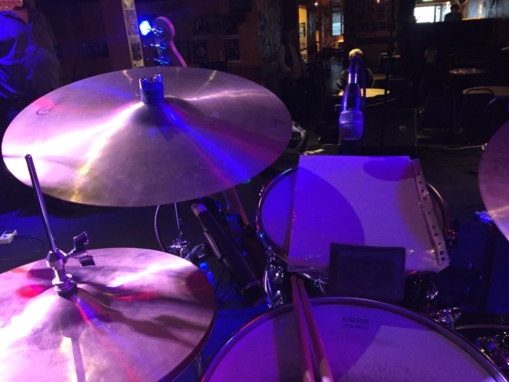Had a lot of fun last night with the Midlands Blues Federation @DreamCymbalsUK <a href="/CodeDrumHeads/">Code Drum Heads</a> <a href="/loscabossticks/">Los Cabos Drumsticks</a> <a href="/SVMPercussion/">SVM Percussion</a>