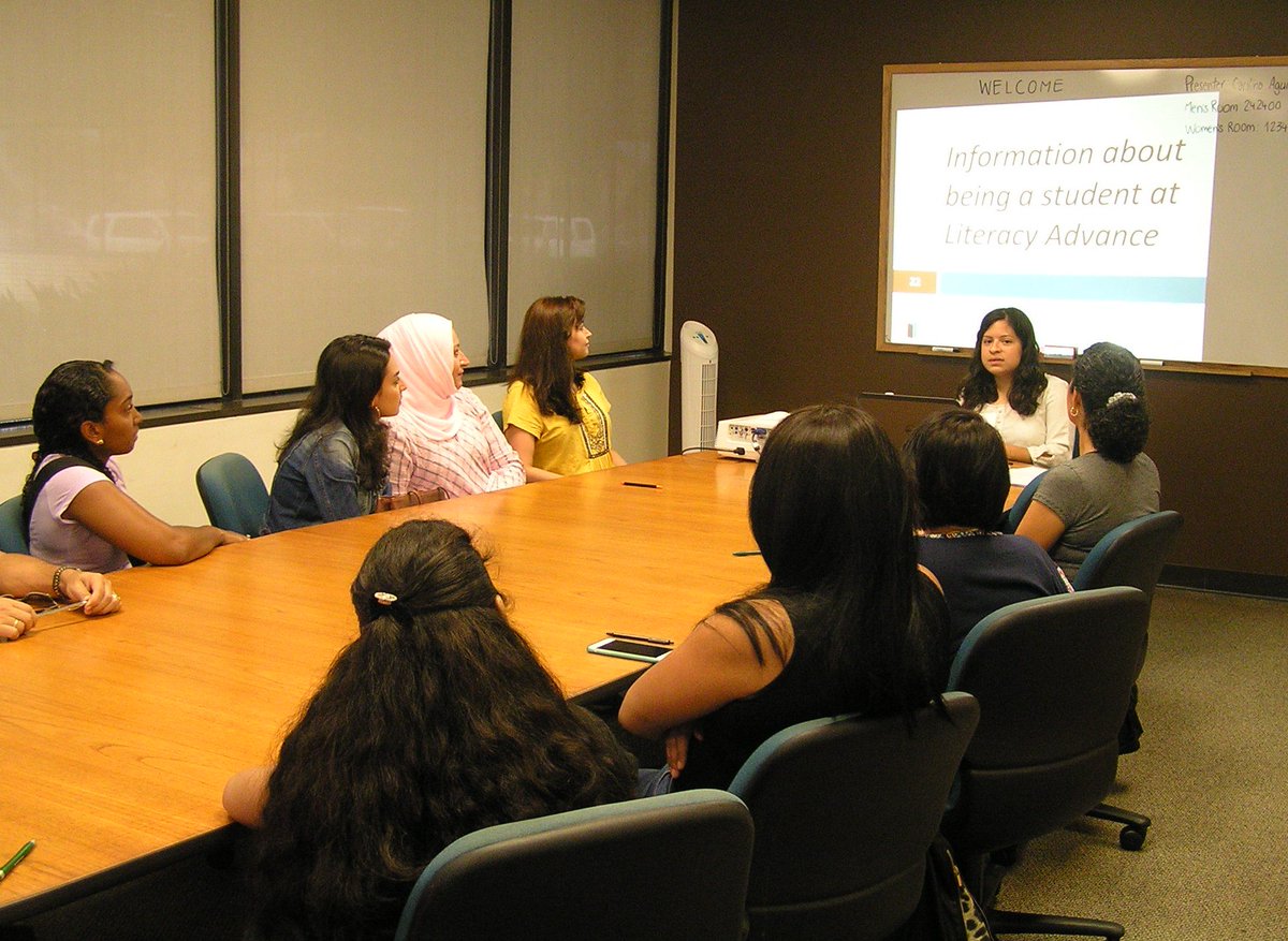 Want an English class in the fall? Call Friday, August 31, starting at 8am for an appointment in September. literacyadvance.org/Take_Classes/S…