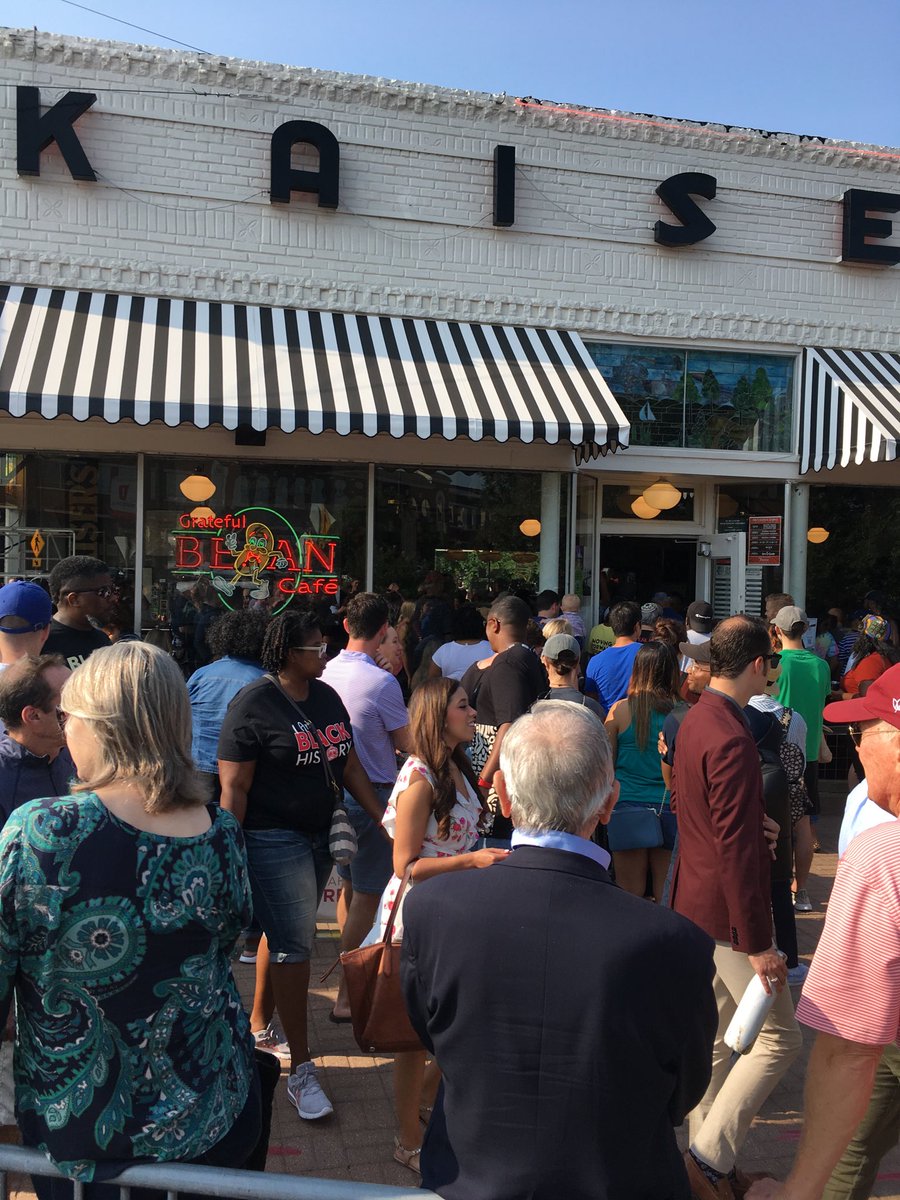 DougDowler's tweet image. Glad to be a part of the re-enactment of the first sit-in in the country 60 years ago here in OKC. Got to hear Clara Luper’s daughter speak. There were kids representing the ages of the original sit-iners. How brave those young people were to challenge racism in this country.