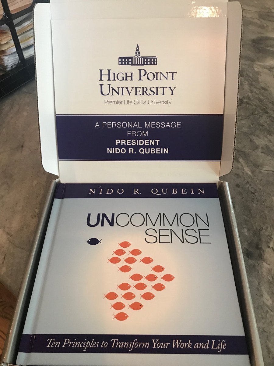 DonnaQuist's tweet photo. High Point sure knows how to impress the potential students. ✋🏻 https://t.co/a8EyIA08ZO