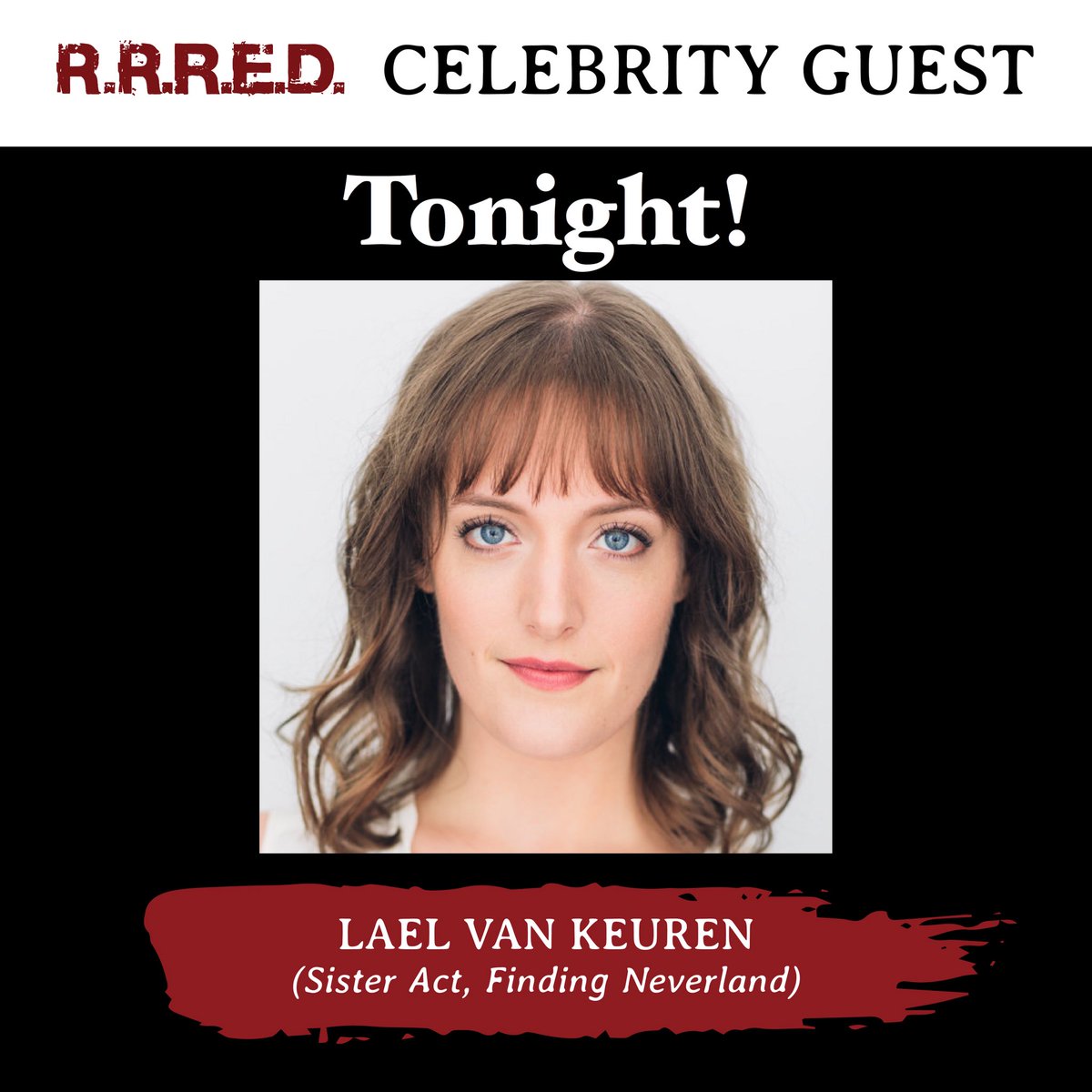 rrredthemusical's tweet photo. The fabulous @laelvankeuren (@TheFNLMusical & @sisteractthemusical) is our celebrity guest! Tickets still available! Head to @TodayTix or #redheads get a $25 ticket at the door! #rrredthemusical #offbroadway https://t.co/SkI64i8YeX