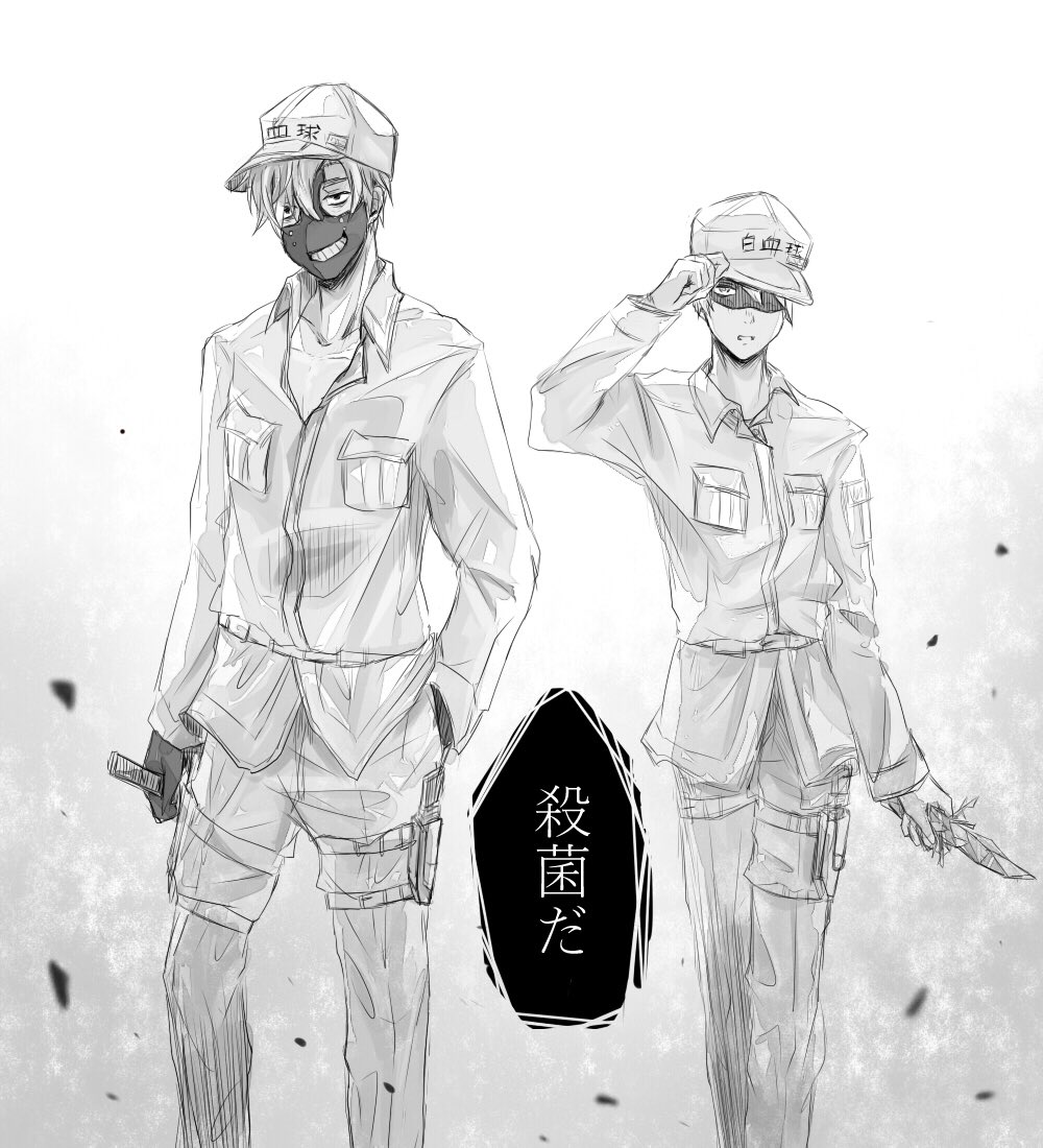 はたらく細胞コラボコス待ってます
#コンパスお絵描き 