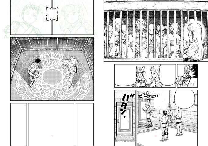 つぐもも 今日の進捗 奴隷描くのに時間かかる。人の形がたくさんあると大変 