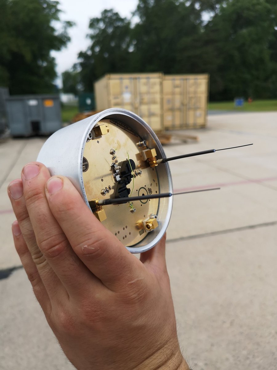 KolbjornBlix's tweet photo. The #gcicusp #gchaser student rocket is currently undergoing GPS roll-out test at #nasawallops. The #asc and #uio #4dspace module just finished its turn... https://t.co/i2ItnHEBBU