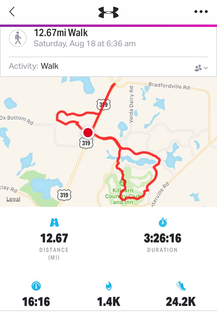 TallyG8R's tweet photo. @goruck - 6 weirdos from Tally did 7 dry miles, followed by 5+ wet miles for 12+. #ruckclubcallout https://t.co/gtLj6i1pDV